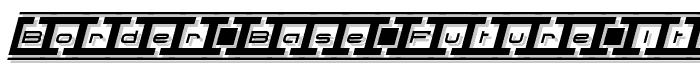 Border Base Future Italic font